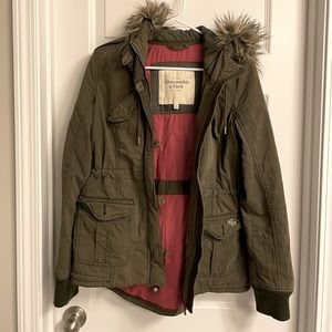 Abercrombie and Fitch Utility Jacket with Hood